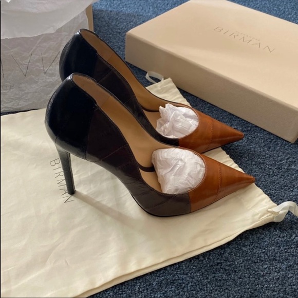 Alexandre Birman Classic Pump Ochre/Grafite/Black - Picture 5 of 6